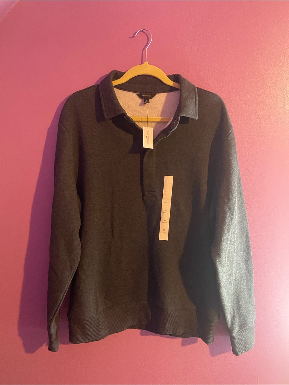 NWT Banana Republic Collared Pullover